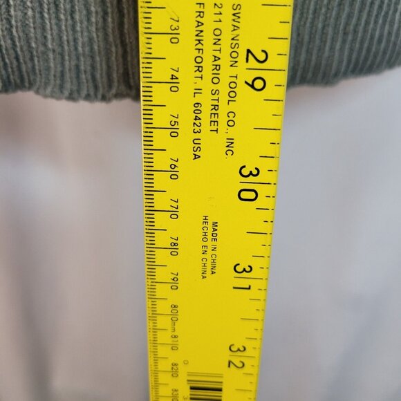 Turtle Bay NY Men's Gray Sweater Vest Sz L Grandpa Sleeveless Cardigan w/Pockets - Picture 3 of 6